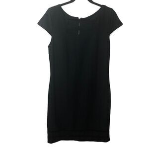 Sharagano Mesh Hem Dress Sz 12